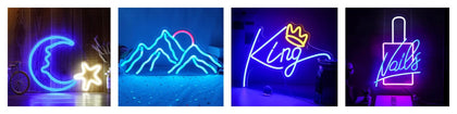 Blue Neon Sign