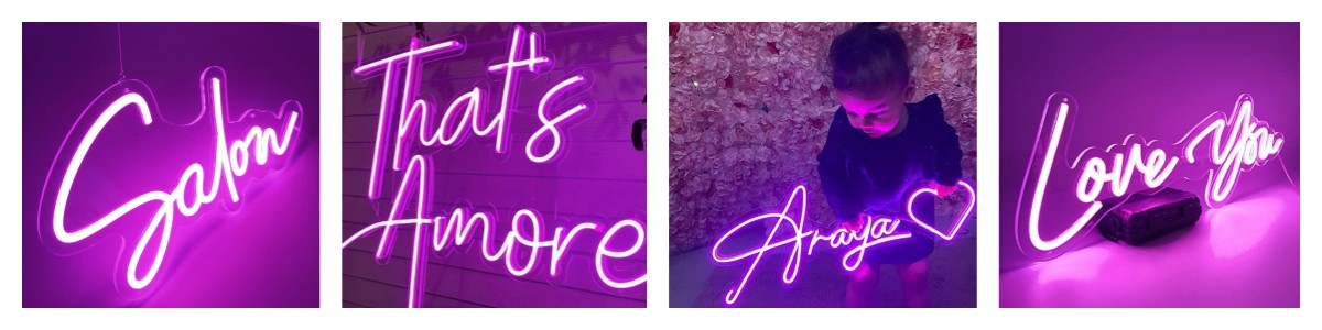 Purple Neon Sign