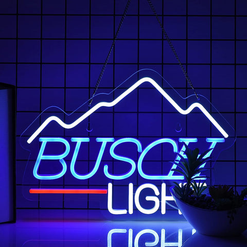 Busch light Neon Bar Signs Busch light Neon Bar Signs