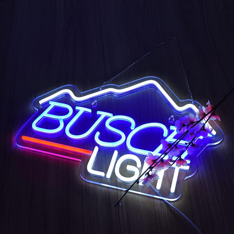 Busch light Neon Bar Signs Busch light Neon Bar Signs