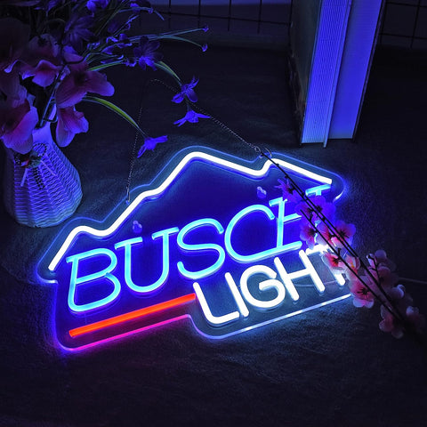 Busch light Neon Bar Signs Busch light Neon Bar Signs