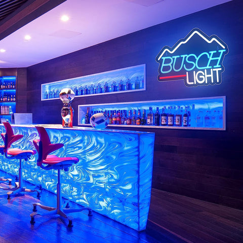 Busch light Neon Bar Signs Busch light Neon Bar Signs