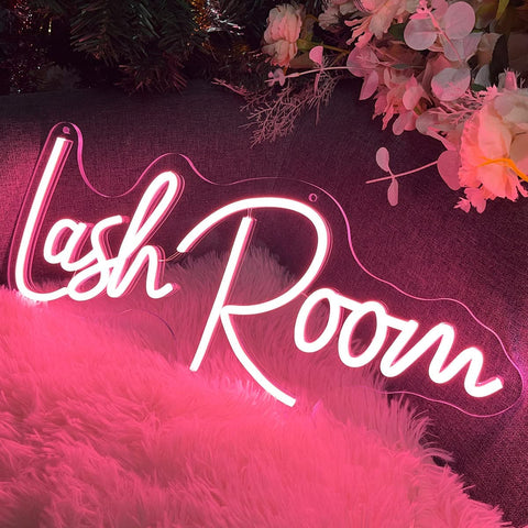 Lash Room Neon Sign Lash Room Neon Sign