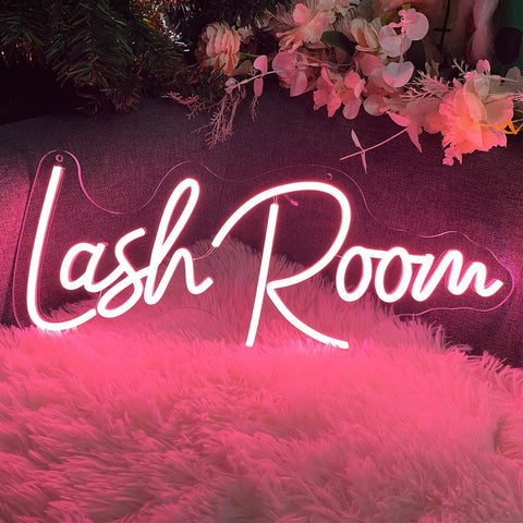 Lash Room Neon Sign Lash Room Neon Sign