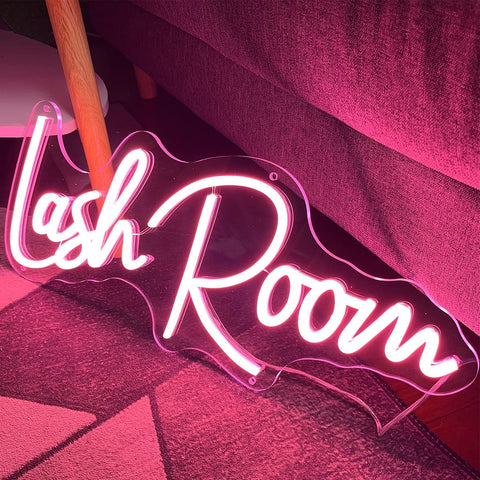 Lash Room Neon Sign Lash Room Neon Sign