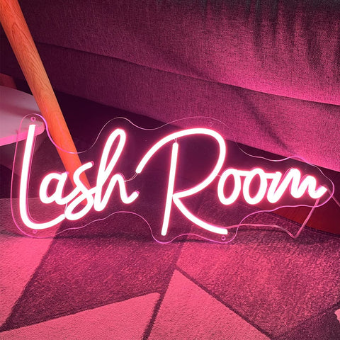 Lash Room Neon Sign Lash Room Neon Sign