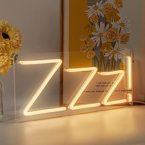 Sleep ZZZ Neon Sign Sleep ZZZ Neon Sign