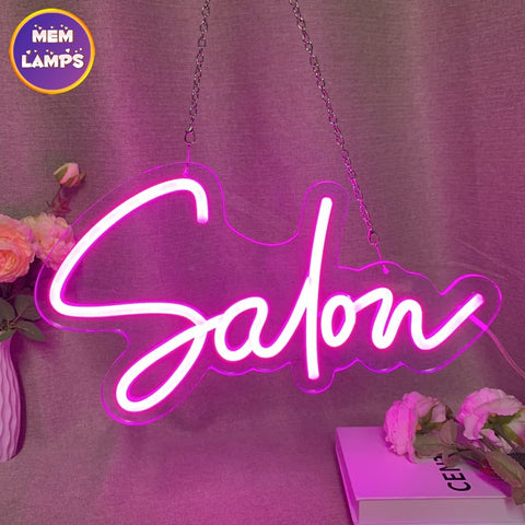 Salon Neon Sign Salon Neon Sign