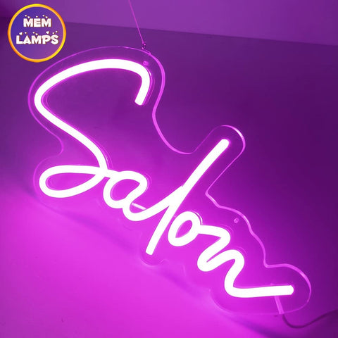 Salon Neon Sign Salon Neon Sign