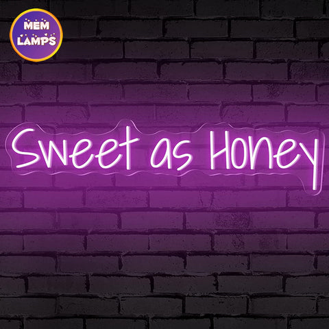 Sweet as honey Neon Sign Sweet as honey Neon Sign