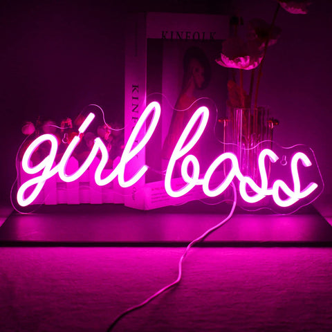 Girl Boss Neon Sign Girl Boss Neon Sign