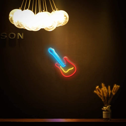 Guitar Neon Sign LED Light Guitar Neon Sign LED Light