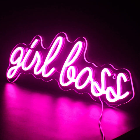 Girl Boss Neon Sign Girl Boss Neon Sign