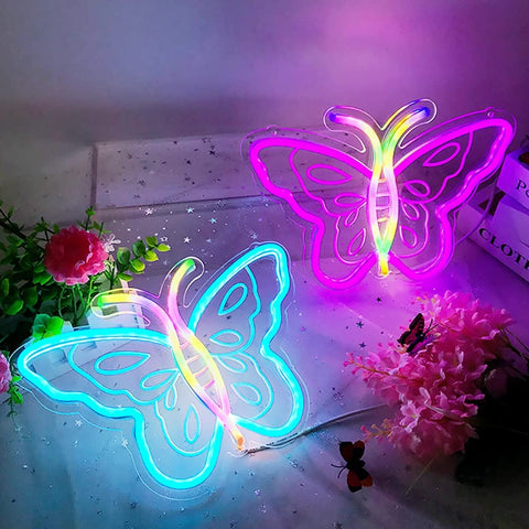 Butterfly Neon Sign Butterfly Neon Sign