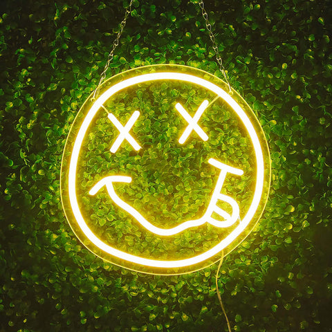 Smiley Face Neon Lights Smiley Face Neon Lights