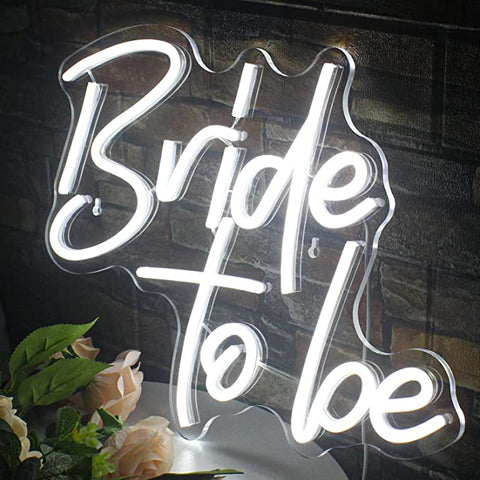Bride to be Neon Sign Bride to be Neon Sign