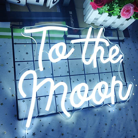 To the moon Neon Sign To the moon Neon Sign