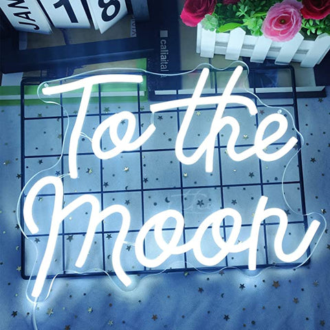 To the moon Neon Sign To the moon Neon Sign