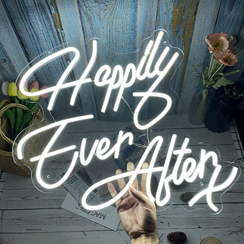 Happily Ever After X Neon Sign Happily Ever After X Neon Sign