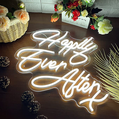 Happily Ever After X Neon Sign Happily Ever After X Neon Sign