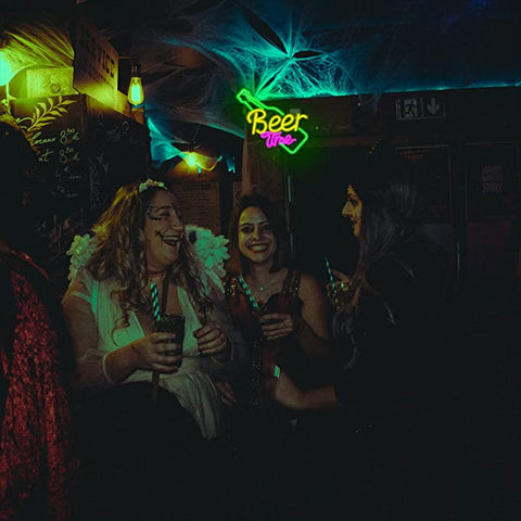 Beer time neon sign Beer time neon sign