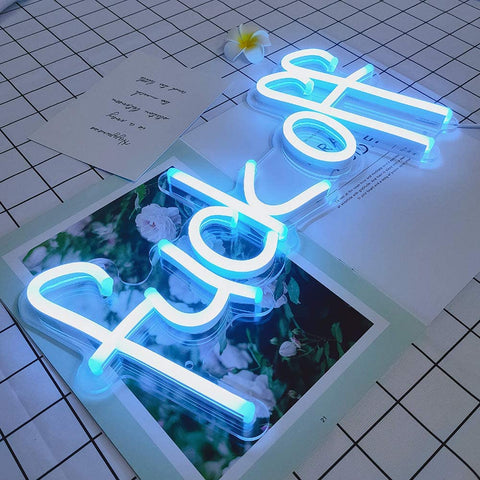 Funny Off Neon Sign for Cool Room Wall Decor Funny Off Neon Sign for Cool Room Wall Decor