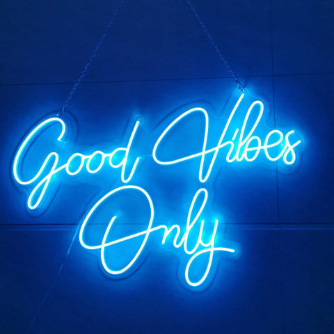 Good Vibes Only Neon Sign Good Vibes Only Neon Sign
