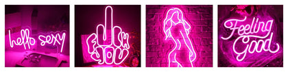 Hot Pink Neon Sign