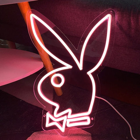 Rabbit Easter Neon Sign