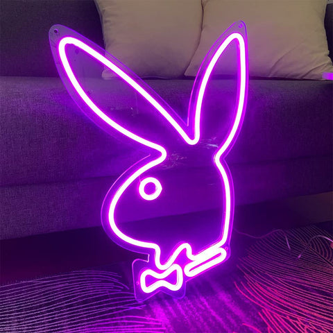 Rabbit Easter Neon Sign