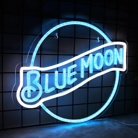 Blue Moon Neon Signs