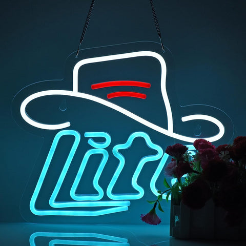 Cowboy Lite Neon  Bar Lights