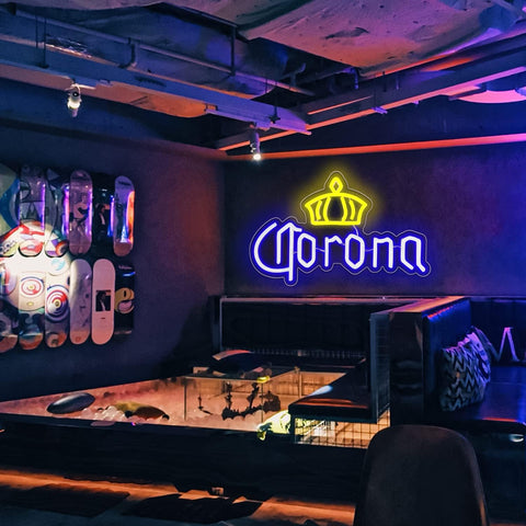 Corona Neon Bar Sign For Bar