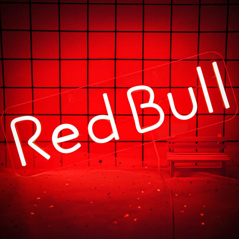 Red Bull Neon Sign