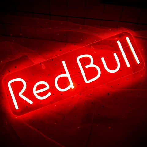 Red Bull Neon Sign