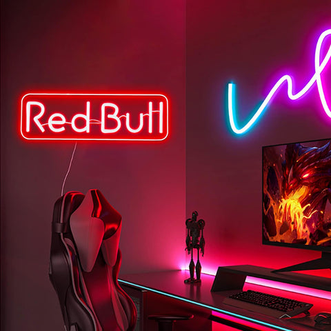 Red Bull Neon Sign