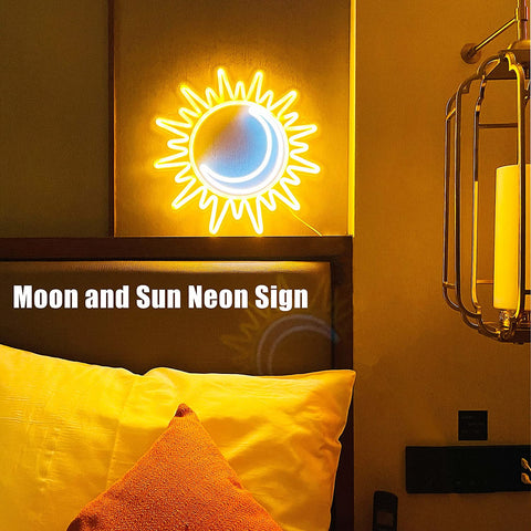 Sun & Moon Neon Sign