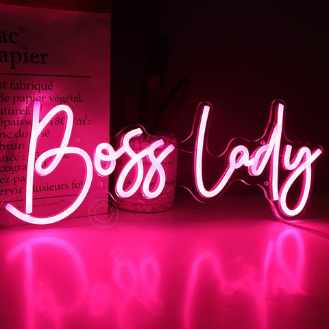 Boss Lady Neon Sign