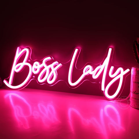 Boss Lady Neon Sign