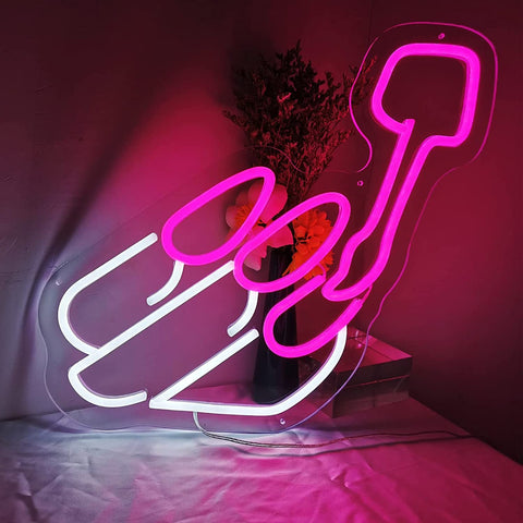 Nails Hand Neon Sign
