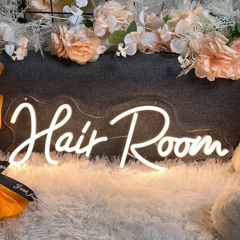 Hair Room Neon Sign