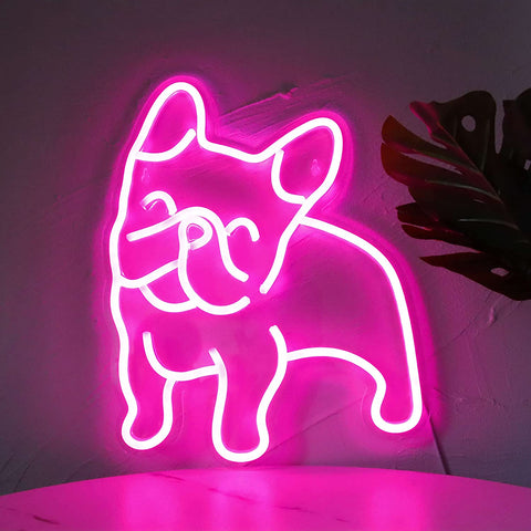French Bulldog Neon Sign B