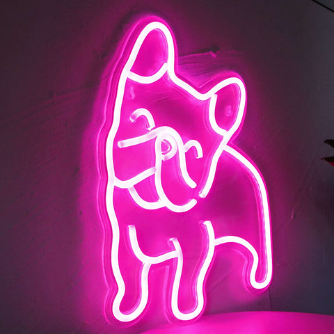 French Bulldog Neon Sign B