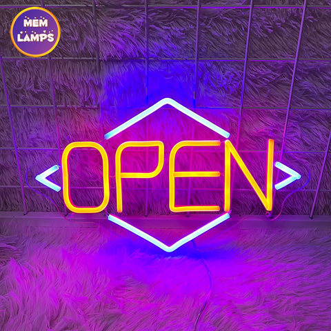 Dessert shop open Neon Sign