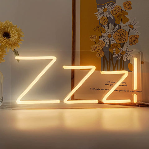 Sleep ZZZ Neon Sign