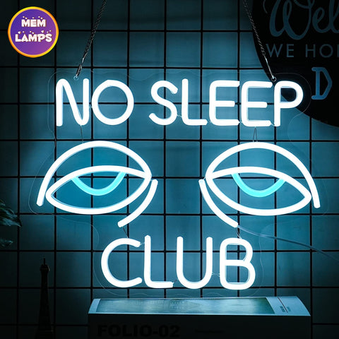No sleep club Neon Sign