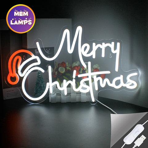 Feature Merry Christmas Neon sign 4
