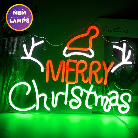 Feature Merry Christmas Neon sign 3