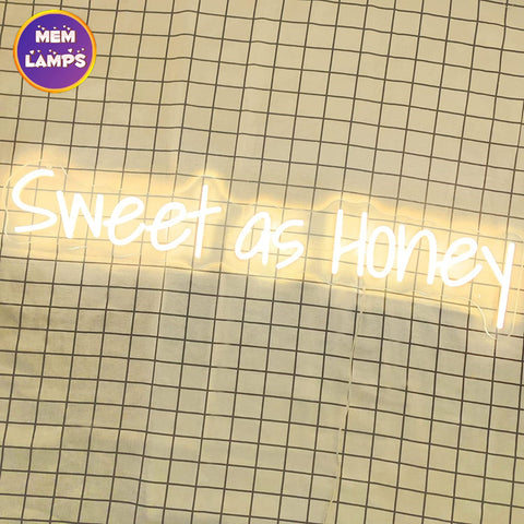 Sweet as honey Neon Sign