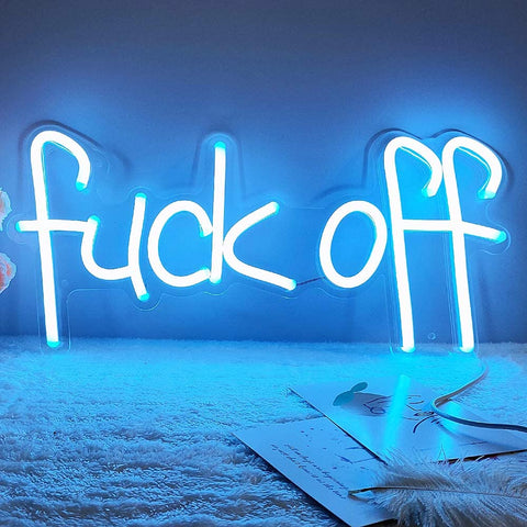 Funny Off Neon Sign for Cool Room Wall Decor